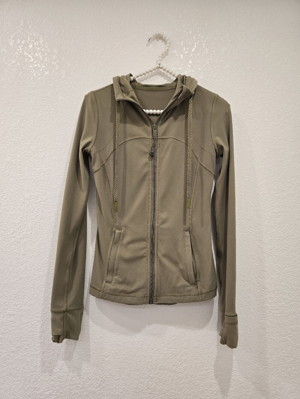 lululemon athletica Olive Utility Full-Zip Hoodie Jacket